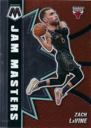 2020-21 Panini Mosaic Jam Masters Zach LaVine #6 card