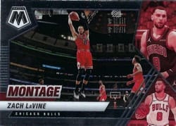 2020-21 Panini Mosaic Montage Zach LaVine #23 card