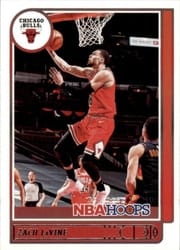 2021-22 Hoops Base Set Zach LaVine #15 card