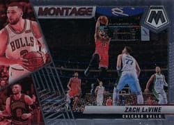 2021-22 Panini Mosaic Montage Zach LaVine #6 card