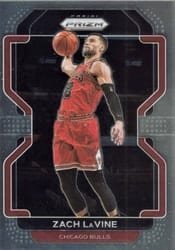 2021-22 Panini Prizm Base Set Zach LaVine #107 card