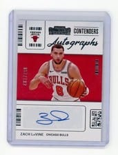 2021 Panini Contenders Contenders Autographs Zach LaVine #CA-ZLV card