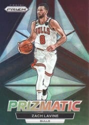 2022-23 Panini Prizm Prizmatic Zach LaVine #6 card