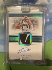 2024-25 Panini Eminence NBA Patch Autographs Zach LaVine #5 card