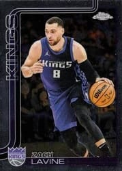 2025-26 Topps Chrome Base Set Zach LaVine #232 card