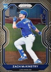 2021 Panini Prizm Base Set Zach McKinstry #92 card