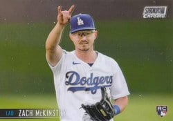 2021 Stadium Club Chrome Base Set Zach McKinstry #321 card