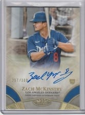 2021 Topps Tier One Break Out Autographs Zach McKinstry #BOA-ZM card