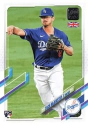 2021 Topps UK Edition Base Set Zach McKinstry #59 card