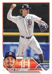 2023 Topps Update Base Set Zach McKinstry #US175 card