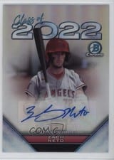 2022 Bowman Draft Class of 2022 Autographs Zach Neto #C22A-ZN card