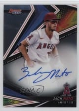 2022 Bowman's Best Best of 2022 Autographs Zach Neto #B22-ZN card