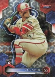 2023 Bowman's Best Base Set Zach Neto #8 card