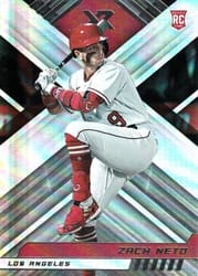 2023 Panini Chronicles XR Zach Neto #7 card