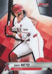 2025 Bowman's Best Base Set Zach Neto #47 card