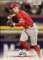 2025 Stadium Club Base Set Zach Neto #37 card