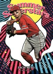2025 Topps Summer Superstars Zach Neto #SS-43 card