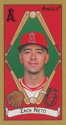 2025 Topps T205 Base Set Zach Neto card