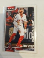 2026 Topps Walk This Way Zach Neto #230 card