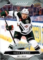 2019-20 Upper Deck MVP Base Set Zach Parise #93 card