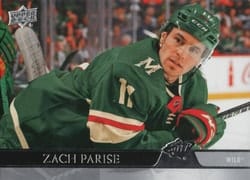 2020-21 Upper Deck Base Set Zach Parise #90 card
