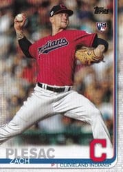 2019 Topps Update Base Set Zach Plesac #US19 card