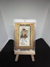 2020 Topps Allen & Ginter Mini Autographs Zach Plesac #MA-ZP card