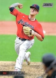 2021 Stadium Club Base Zach Plesac #29 card