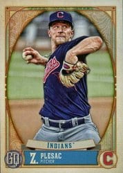2021 Topps Gypsy Queen Base Set Zach Plesac #275 card