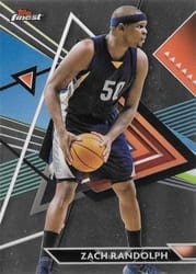 2023-24 Finest Base Set Zach Randolph #143 card