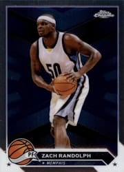 2023-24 Topps Chrome Base Set Zach Randolph #118 card
