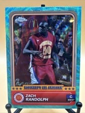 2024 Topps Chrome McDonald's All-American Base Set Zach Randolph #49 card