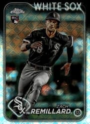 2024 Topps Chrome Logofractor Edition Base Set Zach Remillard #155 card