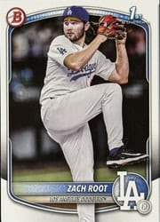 2025 Bowman Draft Base Set Zach Root #BD-22 card