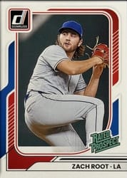 2026 Donruss Base Set Zach Root #143 card