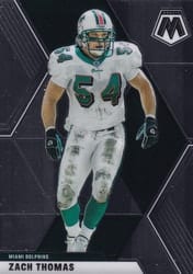 2020 Panini Mosaic Base Set Zach Thomas #127 card