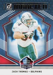 2023 Donruss Inducted Zach Thomas #I-3 card