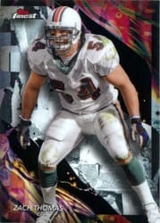 2024 Finest Base Set Zach Thomas #130 card