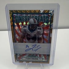 2024 Finest Finest Greats Autographs Zach Thomas #FG-ZT card