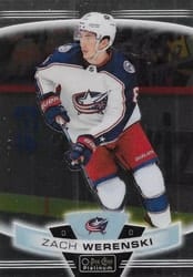 2019-20 O-Pee-Chee Platinum Base Set Zach Werenski #7 card