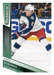 2019-20 Parkhurst Base Set Zach Werenski #183 card