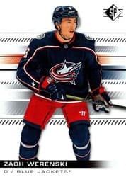 2019-20 SP Base Set Zach Werenski #60 card