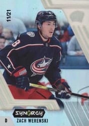 2020-21 Upper Deck Synergy Base Set Zach Werenski #31 card