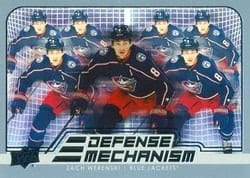 2022-23 Upper Deck Defense Mechanism Zach Werenski #DM-21 card