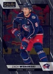 2023-24 O-Pee-Chee Platinum Base Set Zach Werenski #34 card