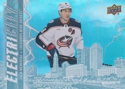 2024-25 Upper Deck ElectriCITY Zach Werenski #EC-1 card