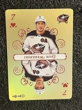 2025-26 O-Pee-Chee Playing Cards Zach Werenski #7-HEARTS card