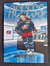 2025-26 Upper Deck Credentials Access Point Zach Werenski #AP-17 card