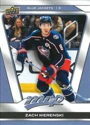 2025-26 Upper Deck MVP Base Set Zach Werenski #39 card