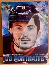 2025-26 Upper Deck UD Portraits Zach Werenski #P-26 card